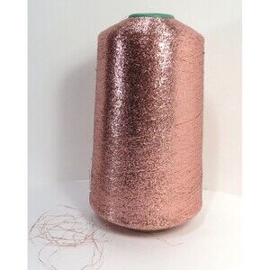 Lurex Metallic Peach Yarn/ Thread PMR 3720 272 BF 1/69"